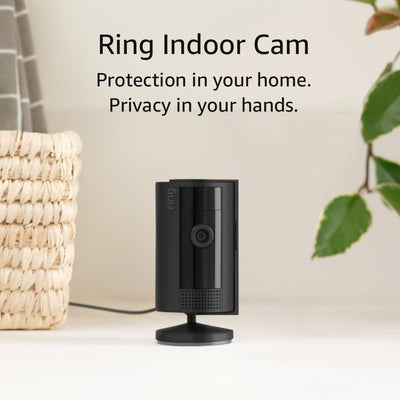 Indoor Cam (2Nd Gen) | Latest Generation, 2023 Release | 1080P HD Video & Color Night Vision, Two-Way Talk, and Manual Audio & Video Privacy Cover | Black