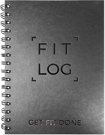 Undated Fitness Journal & Workout Planner - Designed by Experts Gym Notebook, Workout Tracker,Exercise Log Book for Men Women